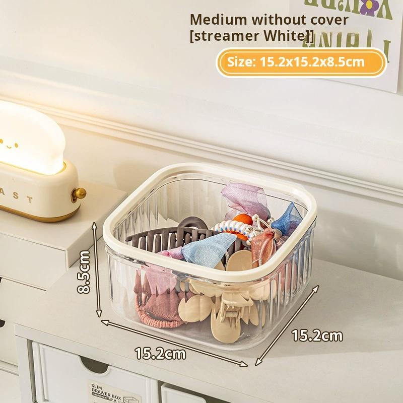 Storage Organizer Boxes Jewelry Box for Earrings Studs Necklaces Bracelets Rack Display Shelf Jewelry Storage Desktop Hair Clip,