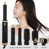 5-in-1 Hair Styler: Dryer, Hot Air Comb, Curling Iron, Straightener, & Volumizer