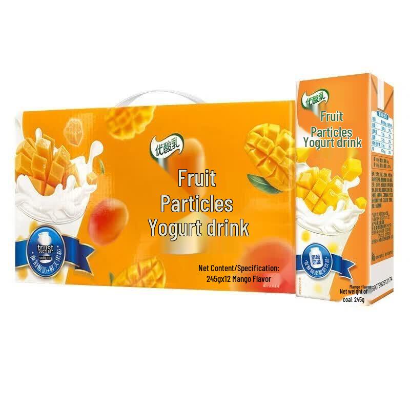 Yili Mango Flavored Fruit Yogurt Drink