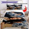 Customize Picture Customize Your Photo Bedding Set Breathable Duvet Cover with Pillowcases Home Decoration Birthday Gift