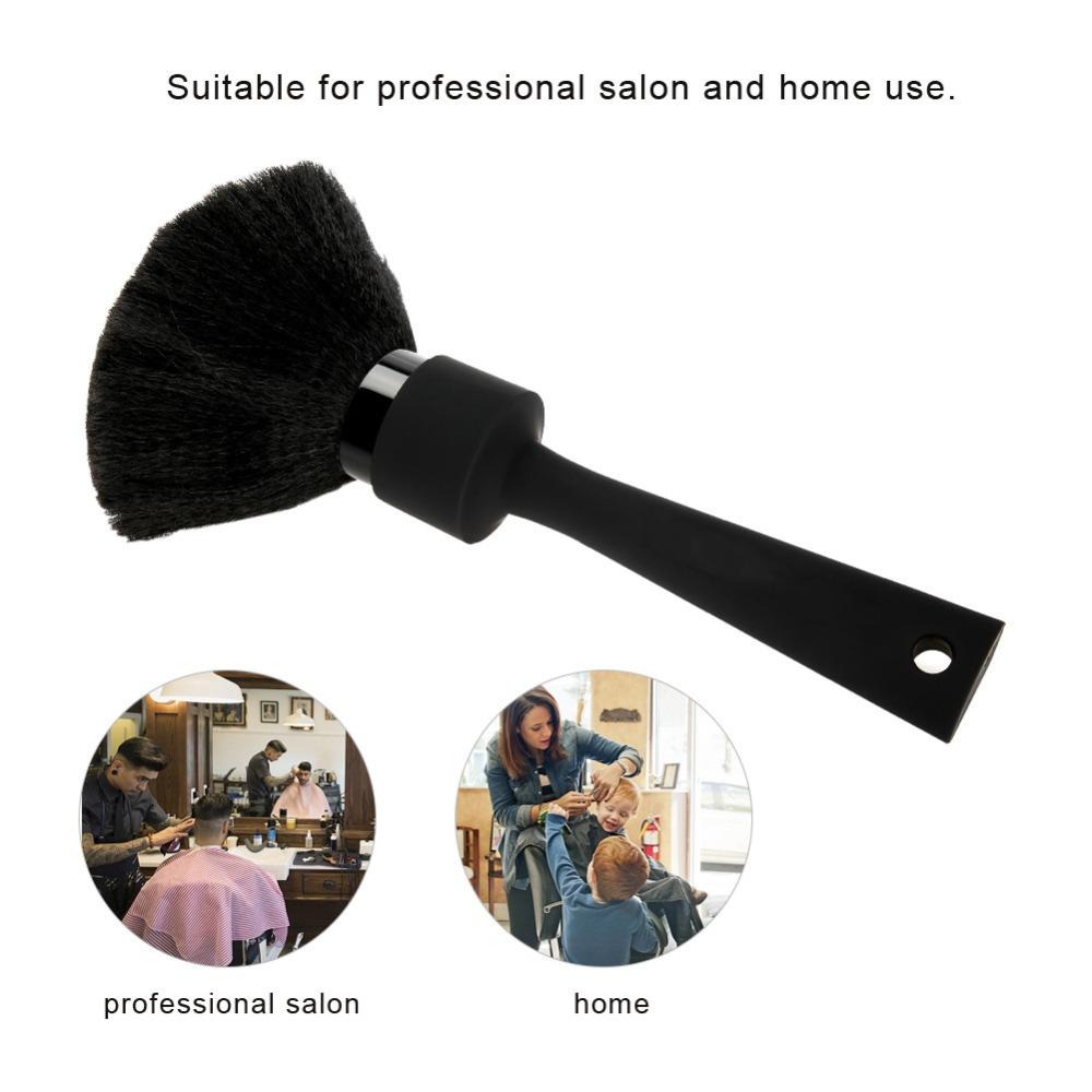 Soft Neck Duster Ergonomic Design Hairdressing Brush Neck Cleanup Hair Styling Brush Salon Use