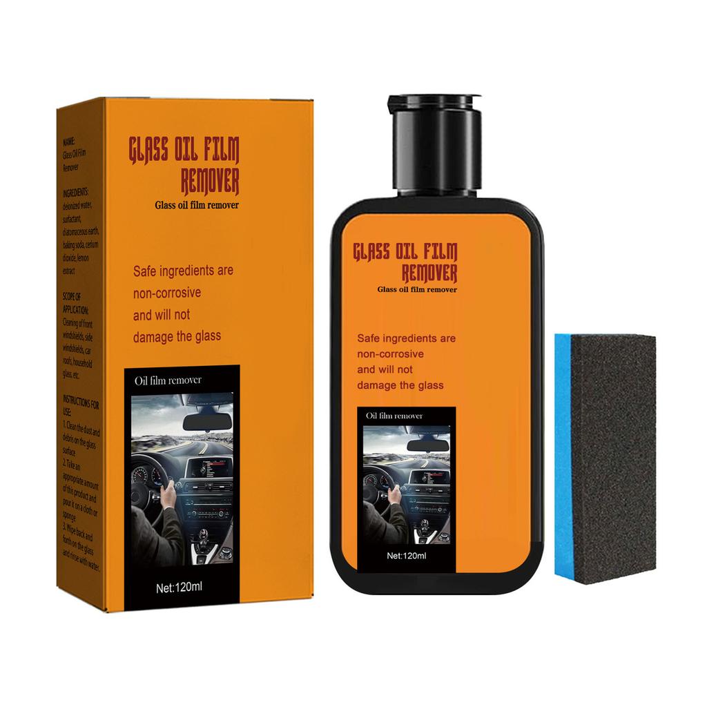 Car Window Glass Cleaner Windshield Oil Film Cleaner Remover Window Glass Water Repellents Coating Paste