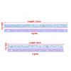 Elastic Yoga Resistance Band Stretching Belt for Pilates Dance Fitness Sport Exercise Multi Functional Pull Strap Belt for Beginners