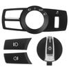 Headlight Switch Rotation Button Headlamp Control Panel Car Interior Accessories for 5 6 7 Series X3 X4 Matte Black