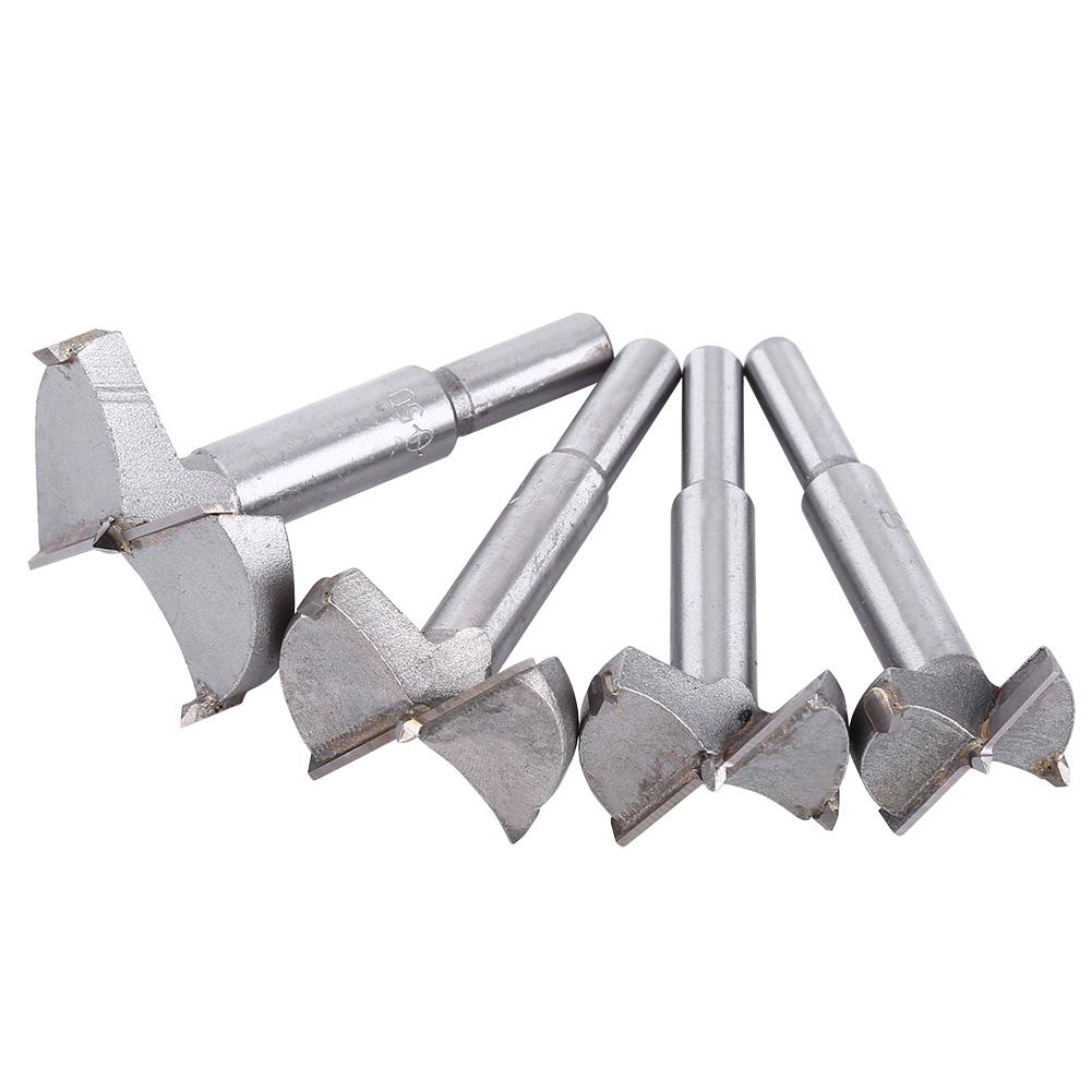 10pcs 14-50mm Forstner Drill Bit Set Flat Wood Drilling Woodworking Hole Cutting Tool