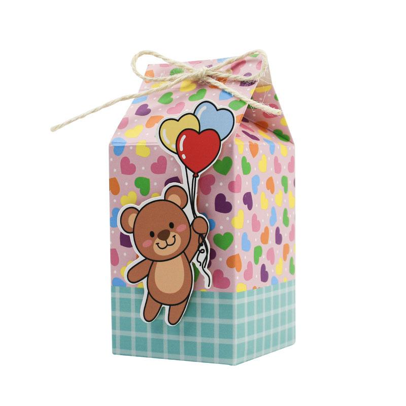 

European Valentine S Day Carton, Wedding Party Gift Box, Balloon, Small Animal Happy Candy Box.