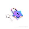 High-End Star Lock Padlock for Notebook and DIY Accessories