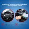 10 Keys Steering 2 Din DVD Controller Auto Accessory Steering Wheel Button Replacement DVD Button Repair Part