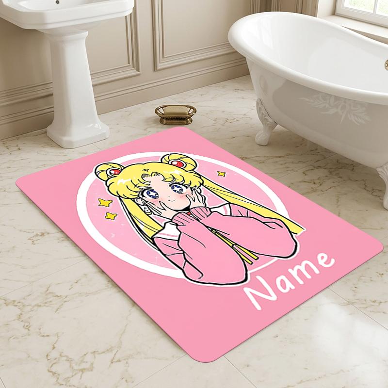 Personalized Name Galaxy Dreamer Living Room Non-Slip Area Rug Soft Carpet for Bedroom Playroom Sofa Office Home Decor Doormat