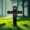Pet Tombstone Religious Symbol Angel Shape Memorial Stone Pet Loss Gift Cat Dog Remembrance Headstone for Garden Yard