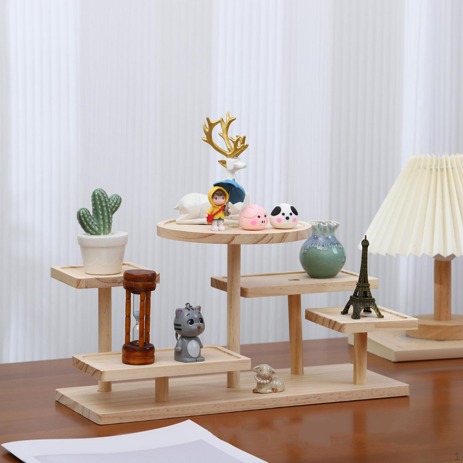 

Подставка для торта из дерева в деревенском стиле для декора и демонстрации на вечеринке 38cm