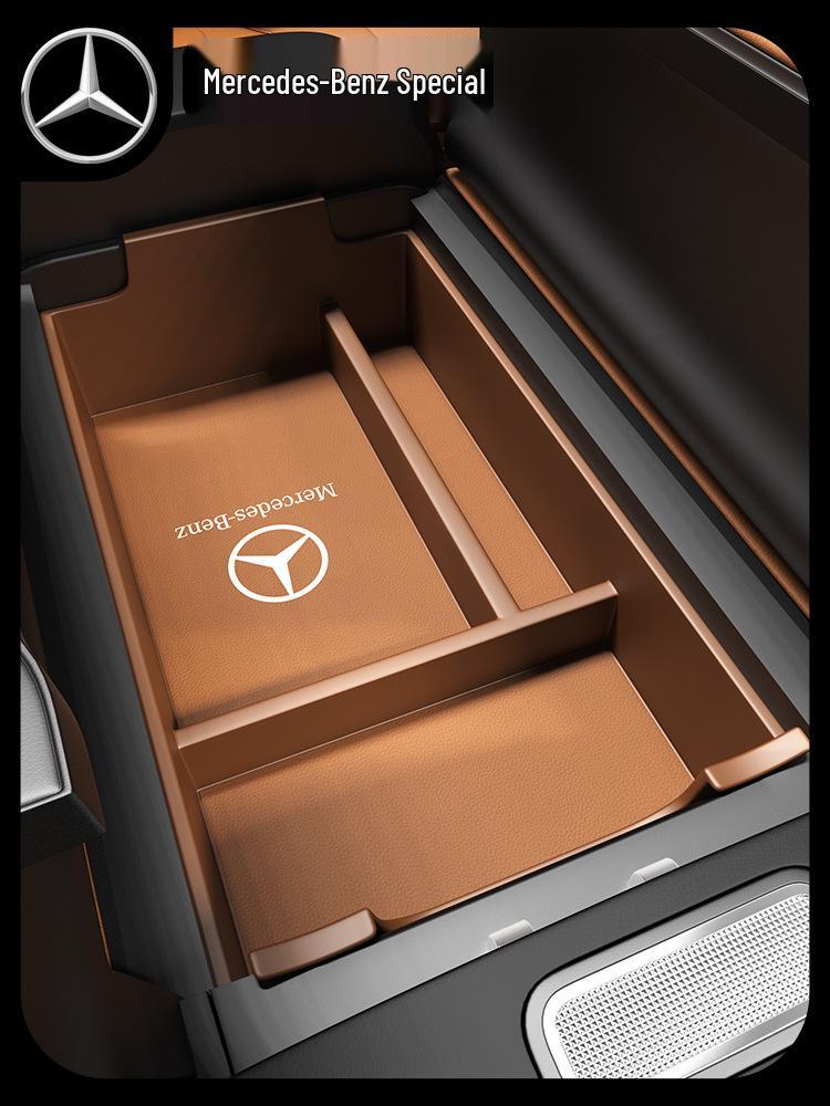 Mercedes-Benz E-Klasse/C-Klasse/GLE/GLC260LAB Armlehnen-Aufbewahrungs-Organizer für die Auto-Innenraum-Modifikation