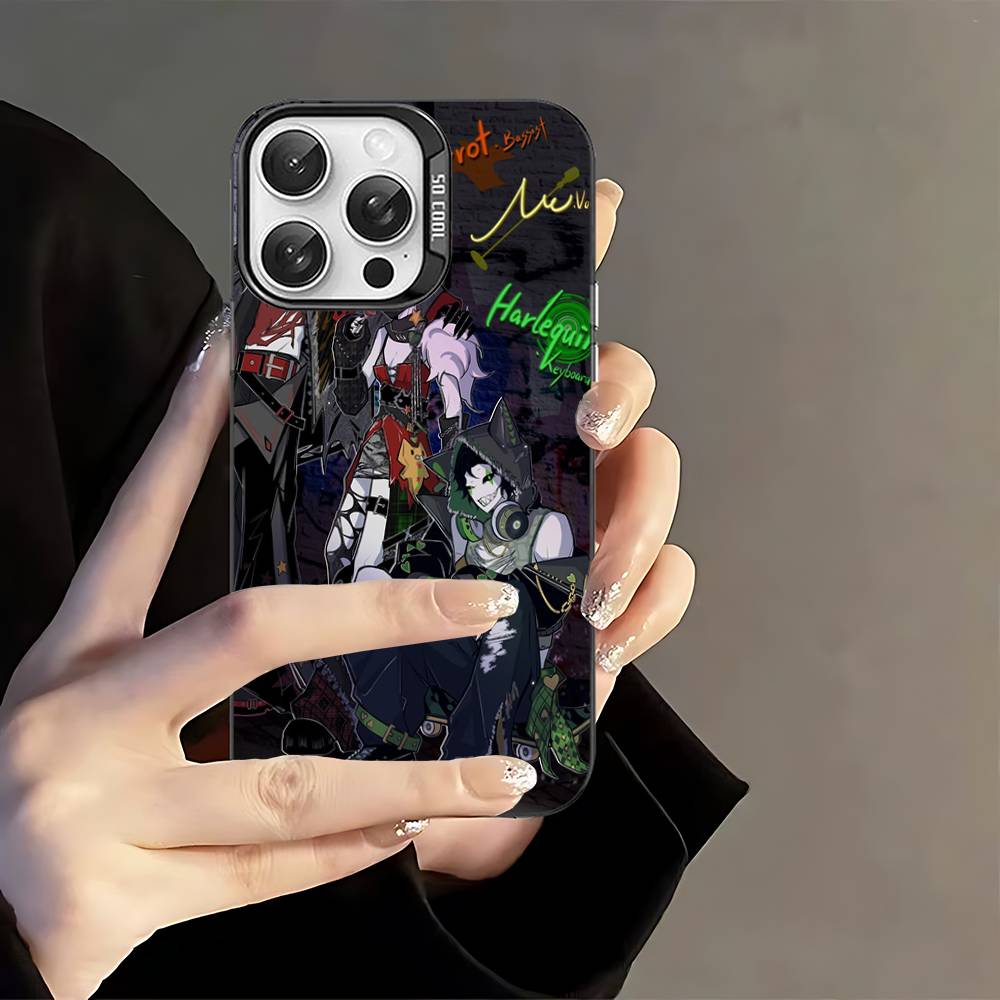 The Freak Circus Pierrot Game Phone Case For IPhone 17 16 15 14 13 12 11 Pro Max Color Black Matte Cover