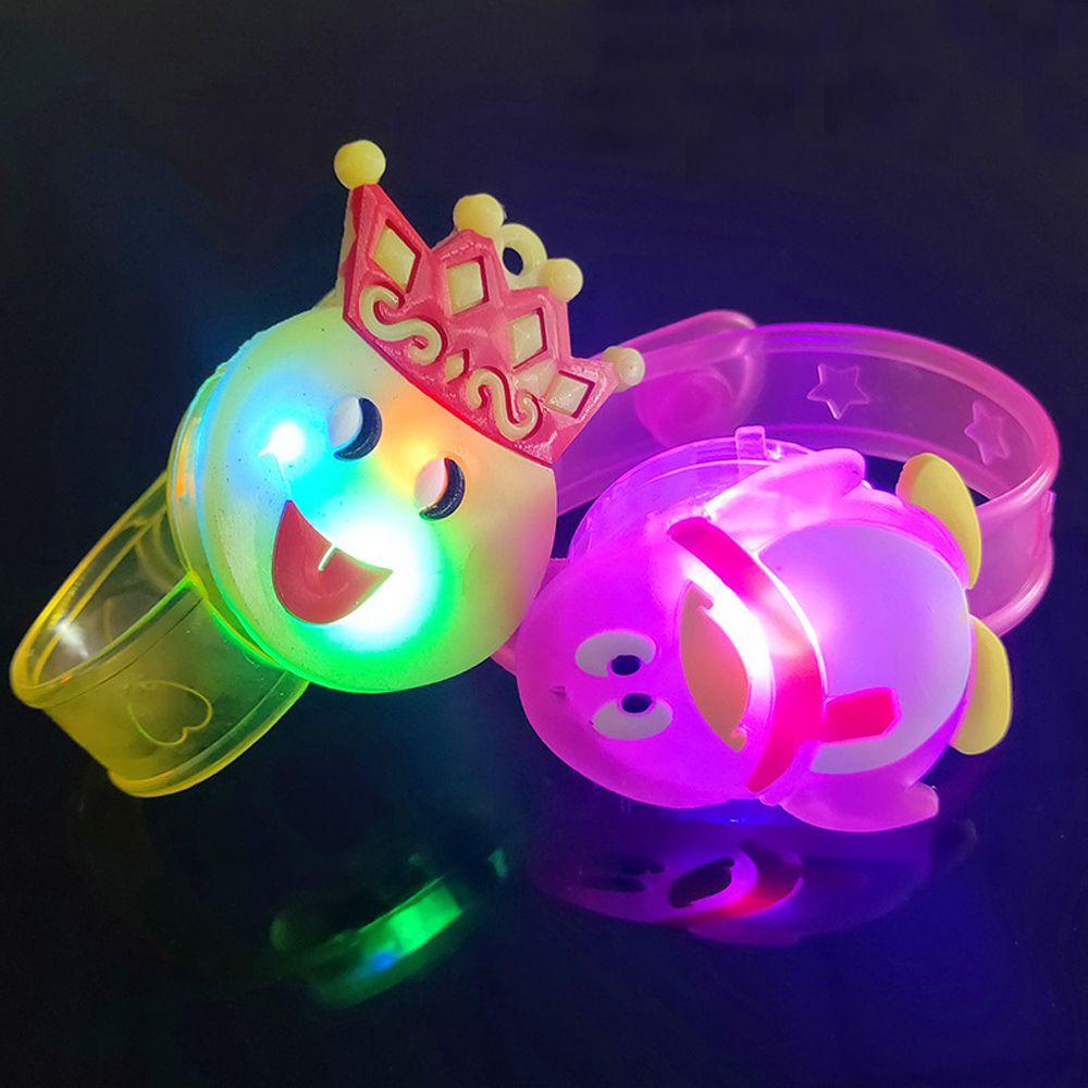Kids Strap Cartoon Figure LED Lights Watch Luminous Watch Child Electronic Strap LED Wrist Band