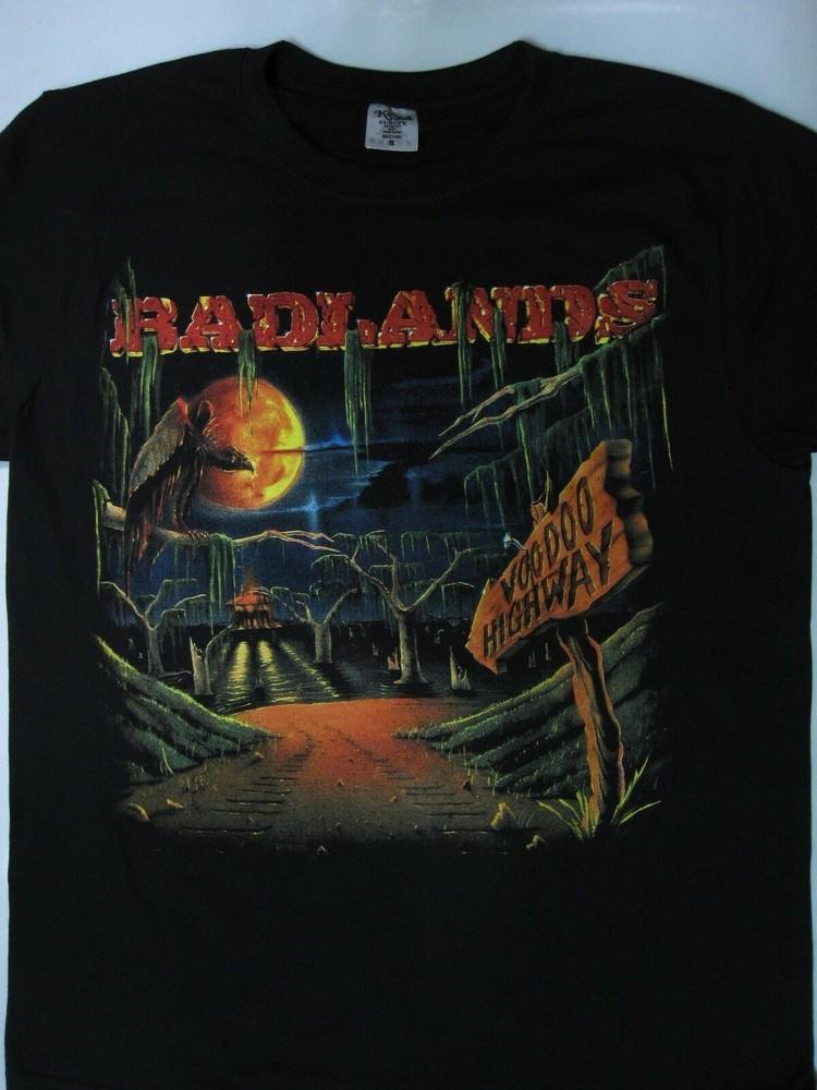 

BadlandsVoodoo HighwayTour 91 Short Sleeve Black men S-234XL T-Shirt Unisex T-Shirt M