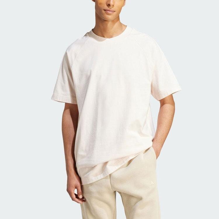 New Adidas T Shirts Unisex White IS7493