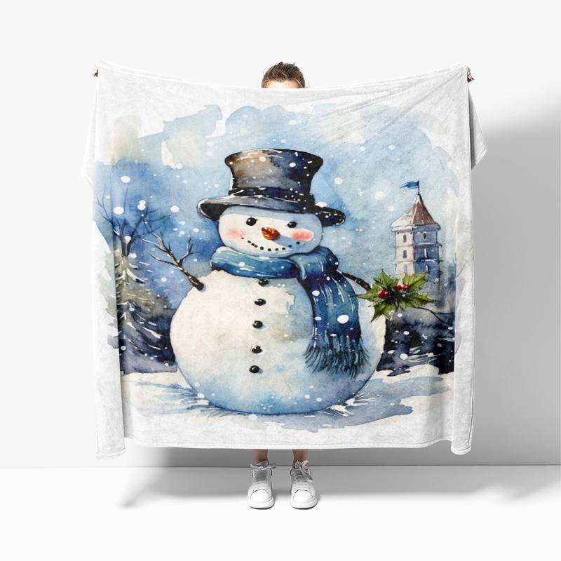 Wohndekoration Plüsch Überwurf Sofadecke Tagesdecke Bett flauschig weiche Decken Dekor Plaid Modern Halloween Frohe Weihnachten Winter