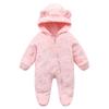 Soft Newborn Baby Clothes Flannel Autumn Winter Baby Boys Girls Jumpsuit Cartoon Newborn Bodysuit Warm Rompers for Babies 0-12M
