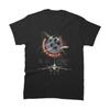 T-shirt Dassault Rafale Caccia Jet Multiruolo Aeronautica Militare Francese 100% Cotone Girocollo Manica Corta Casual Unisex Taglia S3XL