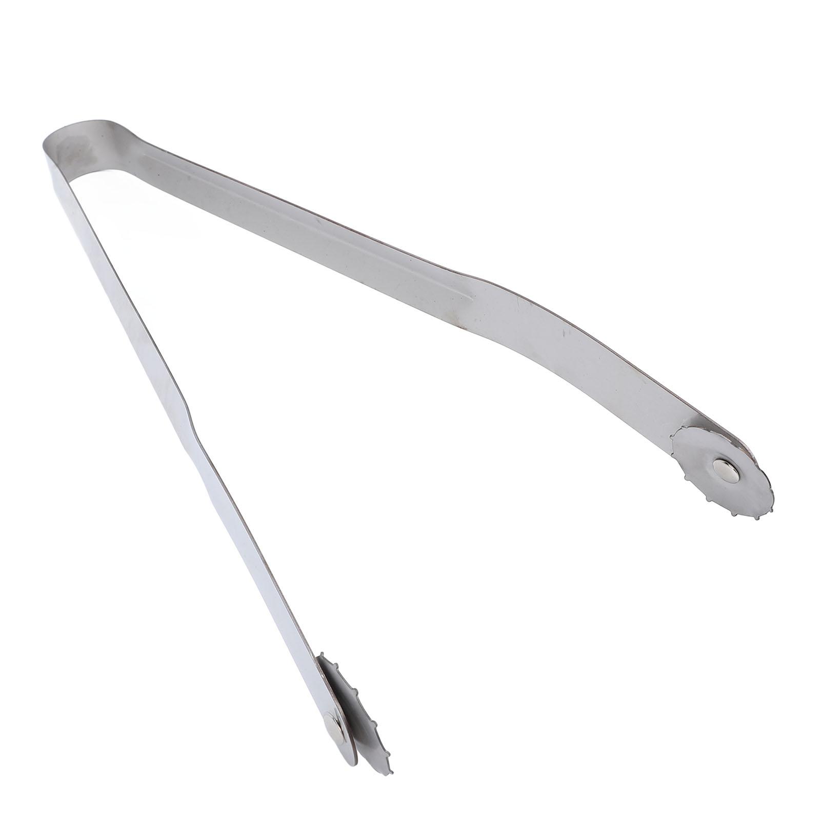 Щипцы для переворачивания колбасок для барбекю Профессиональные кухонные щипцы из нержавеющей стали с длинной ручкой для гриля, переворачивания для