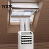 Window Air Conditioner Kit Seal Cloth for Portable AC, Adjustable No Drill Vent Kit, Fabric Cover Sliding