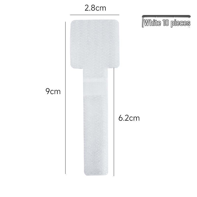 

Настільний органайзер для кабелів та фіксатор для прокладання кабелів із застібками-липучками