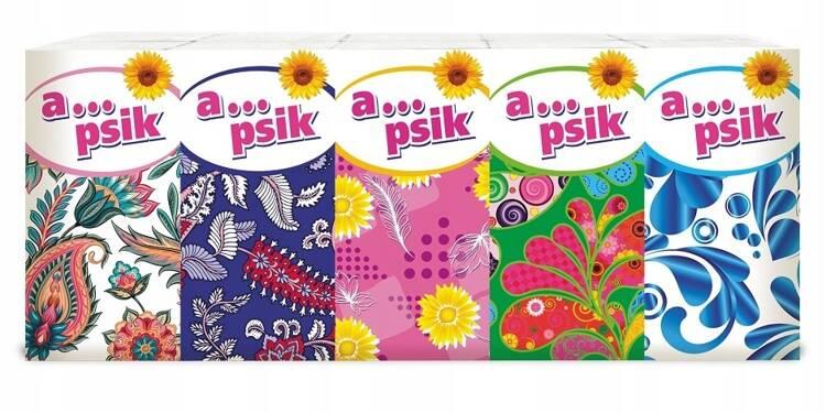 Velvet Chusteczki Higieniczne 3-Warstwowe Apsik 10X9Szt