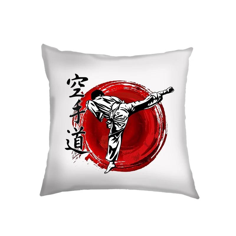 Cool Martial Art Judo / Taekwondo / Karate / Aikido Kissenbezug Kissenbezug Sofa Schlafzimmer Büro Auto Dekokissenbezug