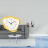 Acrylic Owl Wall Clock Modern Office Ornament Silent Timepiece Realistic Animal Sculpture Desktop