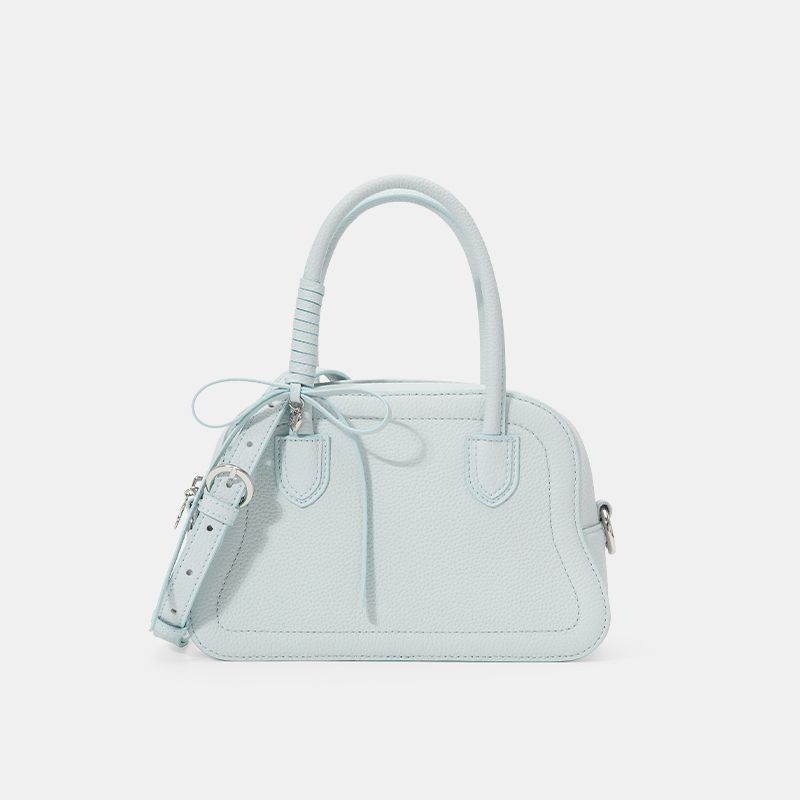 

Zar Fenden Genuine Goods Boston Bowling Bag Fancy Bag Female 2025 New Crossbody Pillow Bag Blue