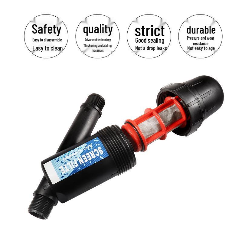 Micro-Mist Water-Saving Irrigation Filter with Y-type Stainless Steel Mesh