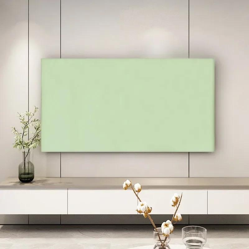 32/85 Inch TV Hood Dust-Proof Cover Solid Color Elastic Household LCD Dust Cover Dustproof and Sun Protection TV Dust Cloth
