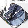 5X Helping Hand Magnifying Glass Stand Adjustable Helping Hand with Magnifier Welding Iron Bracket Electric Circuit Board Repair