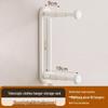 Wall-Mounted Clothes Rack for Balcony & Household Drying, Hanging, and Storage