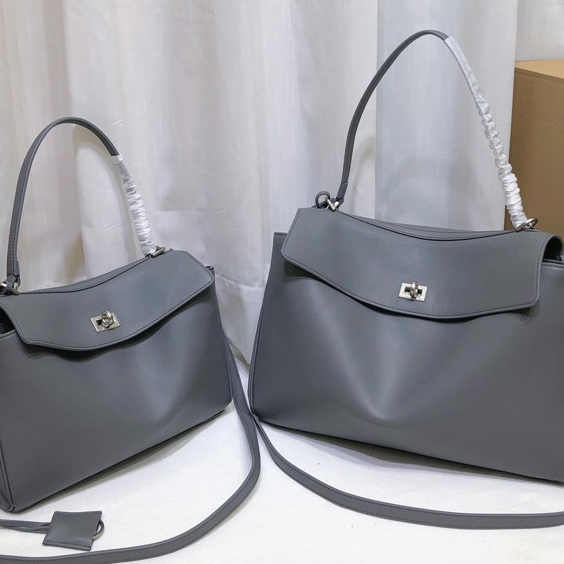 New B-home Rodeobag Leather High-end Handbag Buckle Commuting Armpit Bag Women's Bag