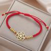 Dawapara Vintage Seed of Life Bracelet Powerful Sacred Geometric Figures Yoga Jewelry Stainless Steel Couple Bracelet