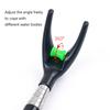 1.7M/2.1M/2.4M New Stainless Steel Thickened Telescopic Fishing Rod Bracket Fishing Rod Dual Purpose Bracket Fishing Rod Holder
