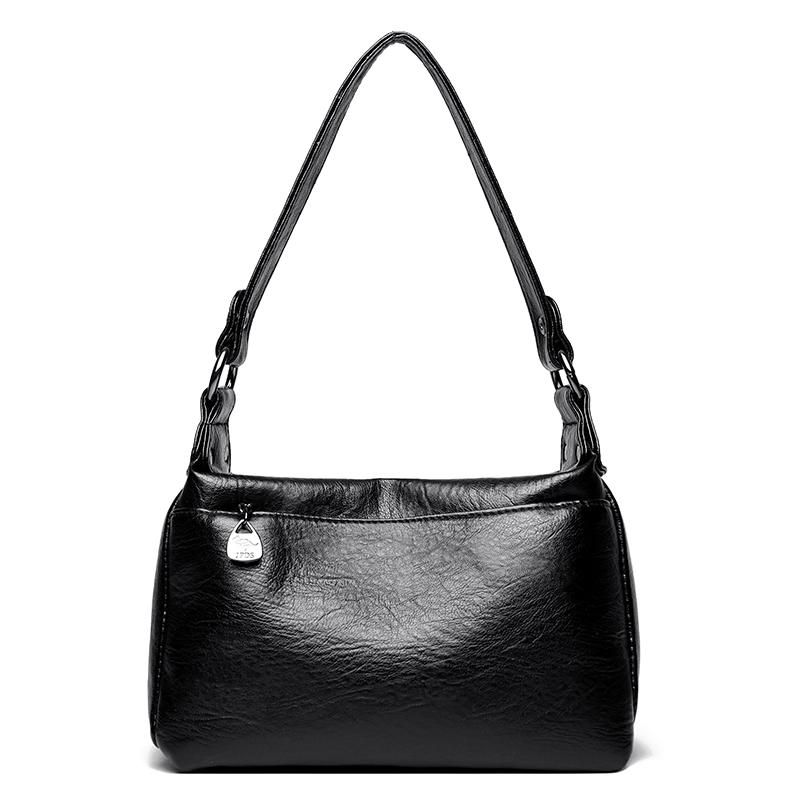 Muttertasche Große Kapazität Umhängetasche Retro Damen Umhängetasche Kleine quadratische Tasche