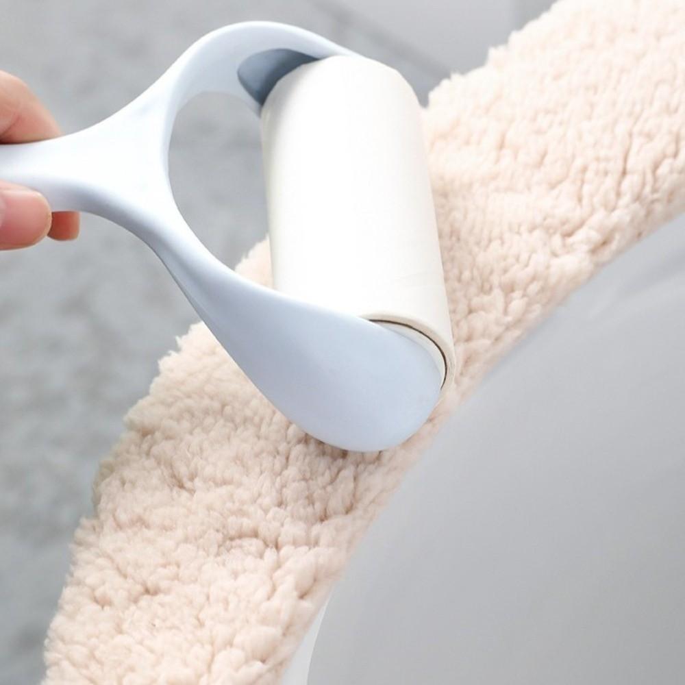 Adhesive Lamb Fleece Toilet Mat Thickened Cartoon Rabbit Toilet Mat  Winter Season