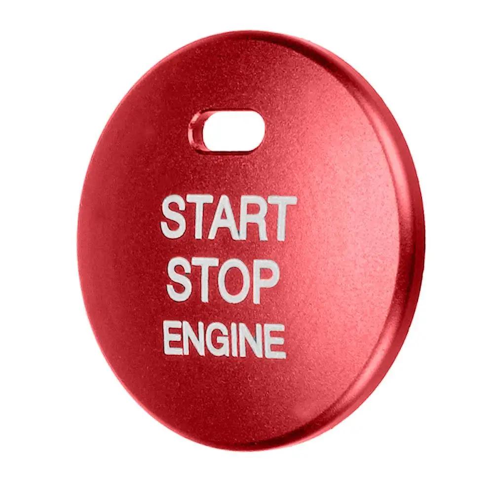 Car Engine Push Start Stop Button Switch Case Shell For Mazda 3 Axela CX-3-4-5 Replace Cover Abrasion-resistant Aluminum Alloy