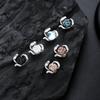 Streetwear Crystal Magnetic Ear Stud Korean Style Men Ear Cuffs Fashion Snake Clip Earrings  Party