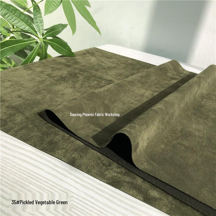 Luxury Snowflake Velvet Suede Air Layer Fabric - Thick, Stretchy, Soft, Delicate Knit