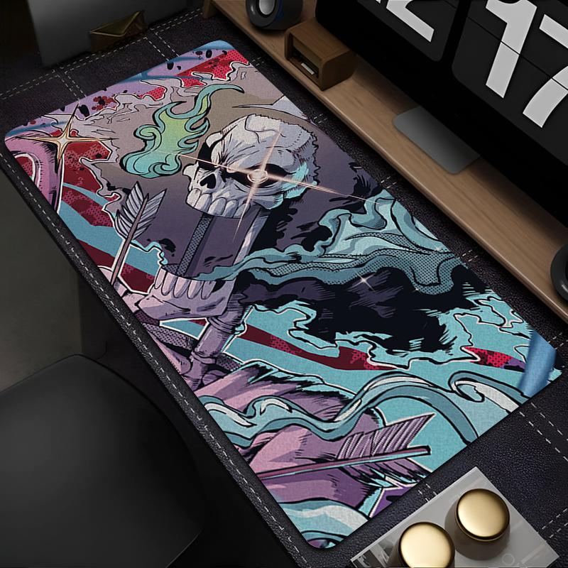 

Mouse Pad one piece Brook Rubber Mini Pc Keyboard Pad Laptop Computer Speed Desk Mat Computer Gaming Acessories Mousepad 30x60x0.2cm