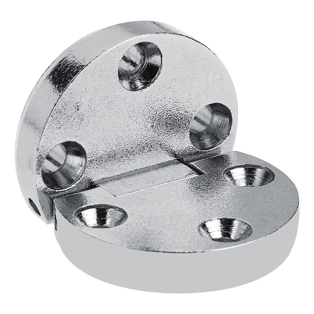 2 STÜCK Runde Kante Klapptischscharnier Zinklegierung Klapptischscharnier Beschläge Möbelscharnier Schreibtisch