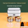 Portable Electric Lunch Box for Heating, Steaming, Cooking, and Warm Food Storage - Ideal for Office Workers
