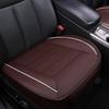 Universal Car Seat Cushion Set: Luxury Nappa Leather, All-Season, Backless Design, Fits Five Seats