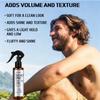 Sea Salt Spray-Soft For A Clean Look- And Shine And Texture-Enhance s Natural Curls And Waves-Suitable For All Hair Types, 120ml