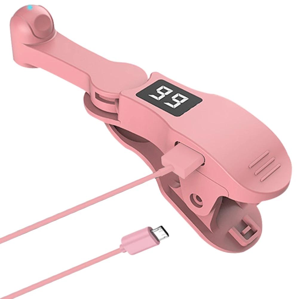 

Экран Auto Clicker Имитация нажатия пальцем для приложений смартфона Tik Tok Видео Прямая трансляция Гаджет Игровой экран Сенсорное устройство розовый