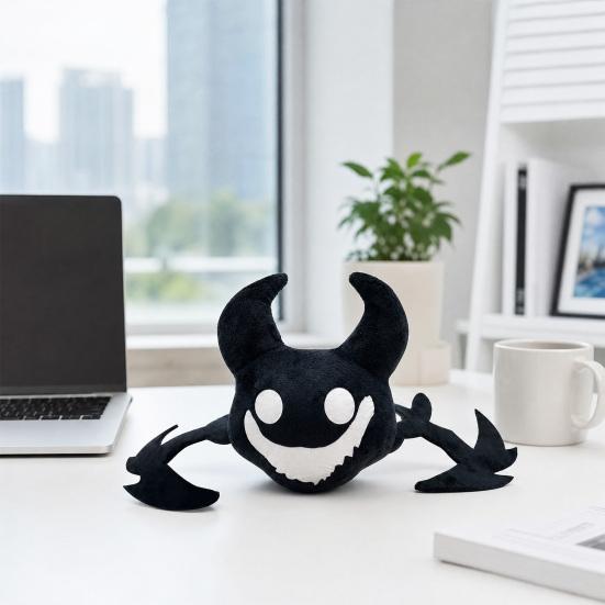 Weiches Grusel-Stofftier, Kuscheltier inspiriert von Horrorspielen, Niedliche seltsame Kreaturenpuppe für das Schlafzimmerregal, Sammlerstück Geschenk für Fans