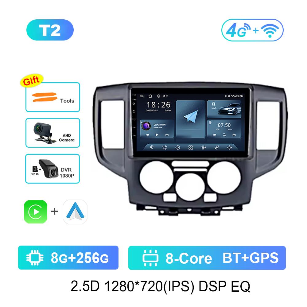 9'' for Nissan NV200 2011 2015 - 2018 Android Car Radio Multimedia Player DSP Stereo WiFi GPS Navi Carplay IPS Screen Auto Tools